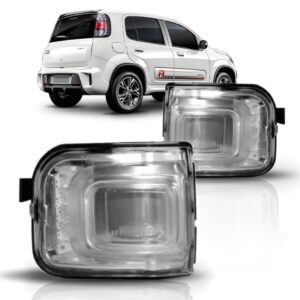 Kit Sinaleira Seta Retrovisor Fiat Uno 2015 2016 2017 2018 Lado Esquerdo