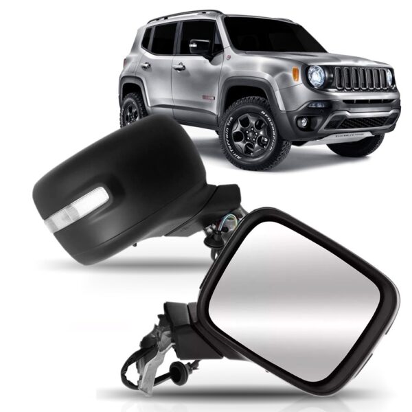 Retrovisor Renegade 2015 2016  2017  2018 Eletrico C/ Pisca Lado Direito