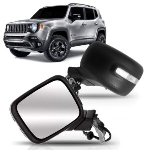 Retrovisor Renegade 2015 2016 2017 2018 Eletrico C/ Pisca Lado Esquerdo