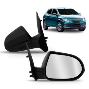 Retrovisor Onix 2012 2013 A 2017 Elétrico Capa Lisa Primer Lado Direito