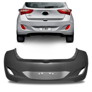 Parachoque Traseiro I30 2013/2016 Sem Furo Sensor 1a Linha