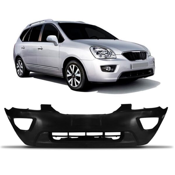 Parachoque Dianteiro Carens 2008/2013 C/grade 1a Linha Preto