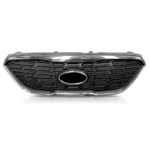 Grade Radiador Carens 08 09 10 11 12 13 Com Moldura 1a Linha Preto