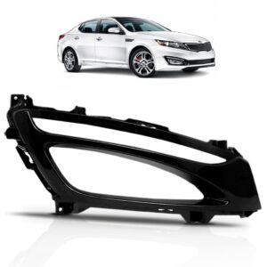 Tela Frontal Do Milha Auxiliar Optima 13 14 15 Com Furo Led Lado Direito