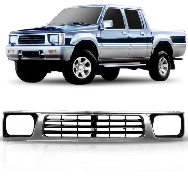 Grade Radiador L200 1993 1994 A 1998 Cromada. 1a Linha Cromado Cromada