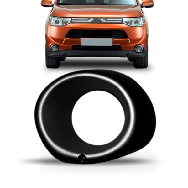Tela Frontal Do Farol De Milha Mitsubishi Outlander 14 A 15 Lado Direito