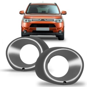 Tela Frontal Do Farol De Milha Mitsubishi Outlander 14 A 15 Lado Esquerdo