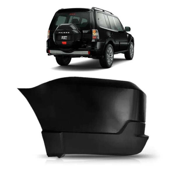 Ponteira Parachoque Traseiro Pajero Full 2008 09 A 2014 S/f Lado Esquerdo