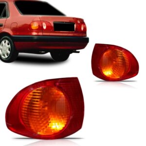 Sinaleira Traseira Corolla Europeu 1998 A 2002 Sedan Canto Lado Esquerdo