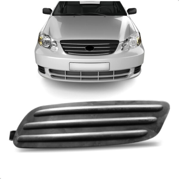 Moldura Milha Corolla 2005 2006 2007 2008 Sem Furo Lado Esquerdo