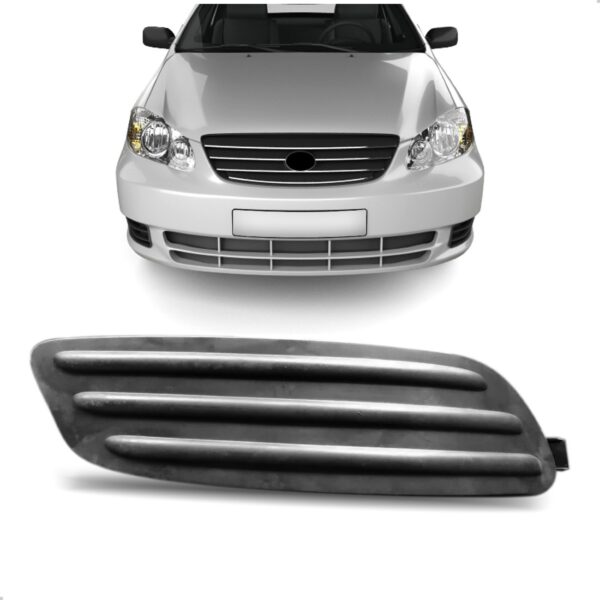 Moldura Milha Corolla 2005 2006 2007 2008 Sem Furo Lado Direito