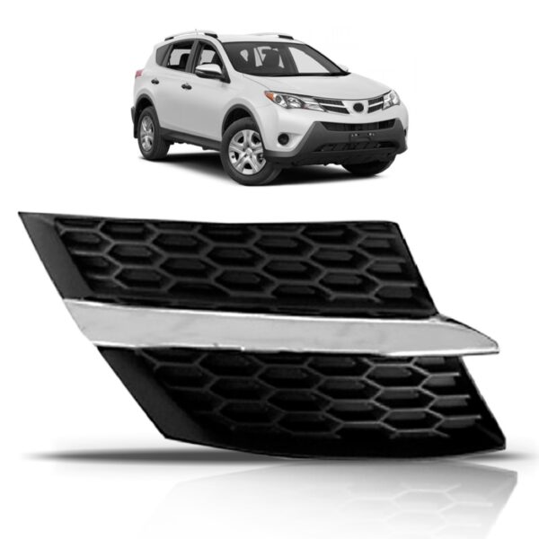 Grade Radiador Rav4 2013 2014 2015 A 2016 /preto 1a Linha Lado Direito