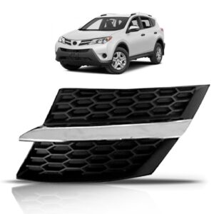 Grade Radiador Rav4 2013 2014 2015 A 2016 /preto 1a Linha Lado Esquerdo