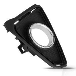 Tela Frontal Farol Milha Rav4 2017 2018 Com Furo Aro Cromado Lado Direito