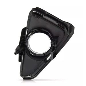 Tela Frontal Farol Milha Rav4 2017 2018 Com Furo Aro Cromado Lado Direito