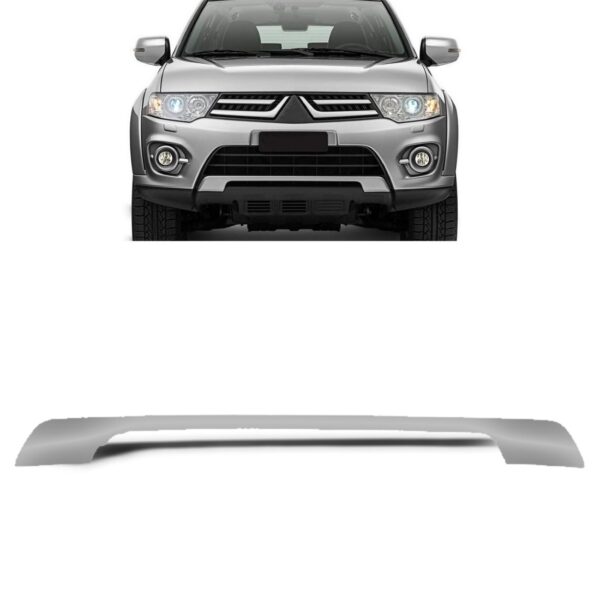 Moldura Parachoque Dianteiro Triton Dakar 2015 2016 Preto