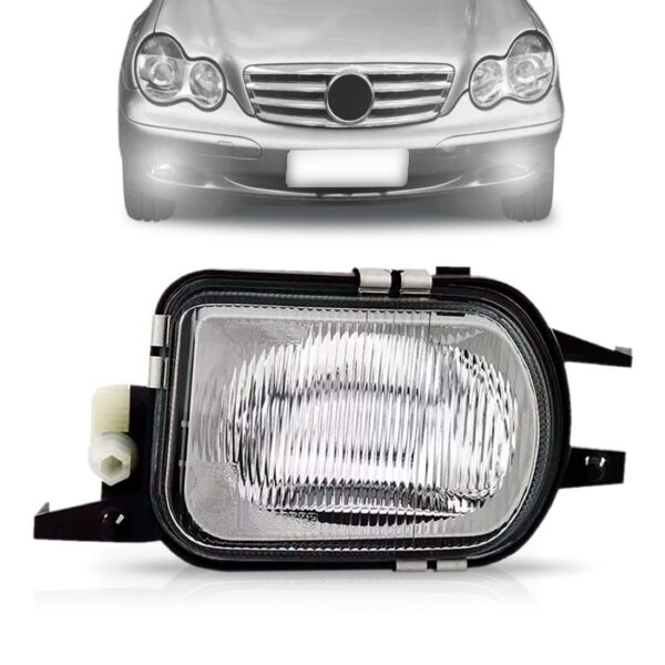 Farol Milha Mercedes C180 C240 C320 Ano 2001 2002 C/garantia Lado Esquerdo