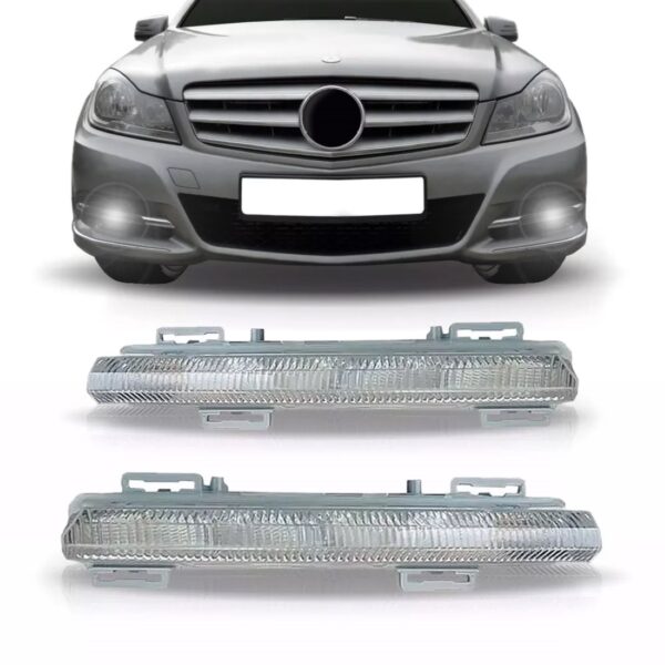 Led Luz Diurna Mercedes C180 C200 2012 2013 2014 Lado Direito