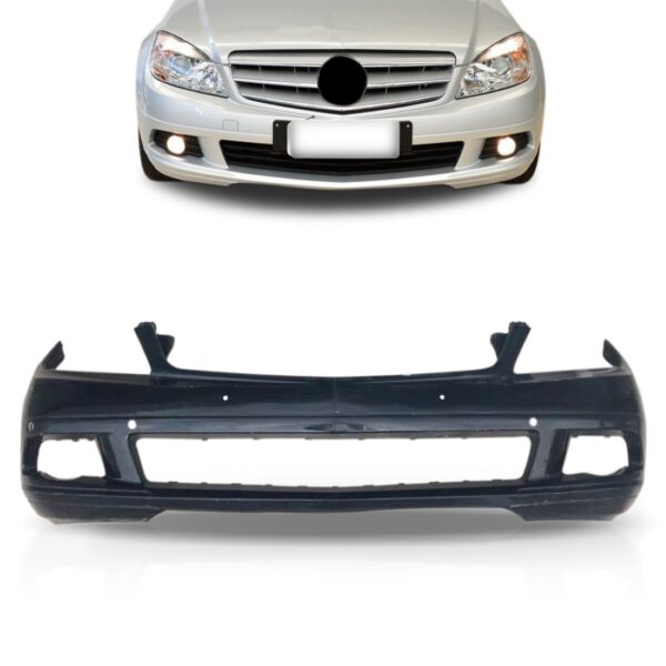 Envolvente Dianteiro Mercedes C180 2008 A 2011 1a Linha Novo Preto