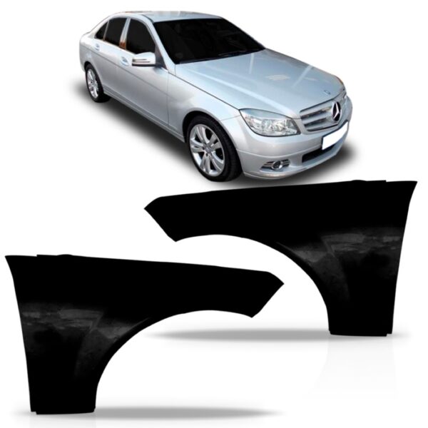 Paralama C180 Mercedes 2007 2008 2009 2010 11 12 Esquerdo