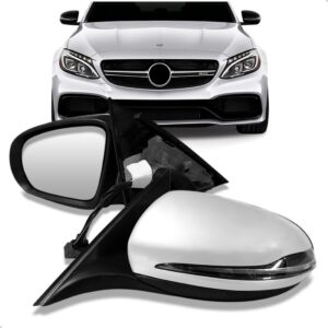 Retrovisor Mercedes C180 C200 15 A 18 Com Sinaleira E Aquec Lado Esquerdo
