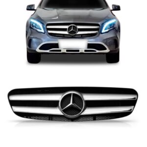 Grade Radiador Gla 2018 A 2019 Prata Friso Cromado C/emblema