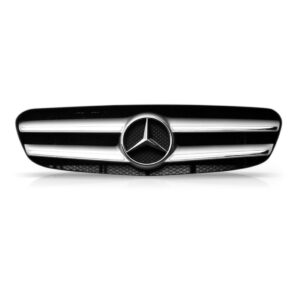 Grade Radiador Gla 2018 A 2019 Prata Friso Cromado C/emblema