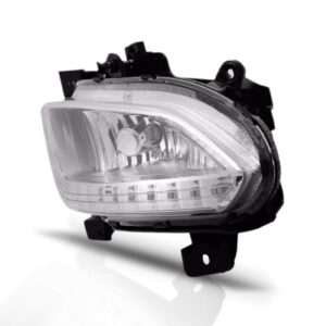 Farolete Milha Auxiliar Santa Fé 2014 2015 2016 2017 Sem Led Lado Direito