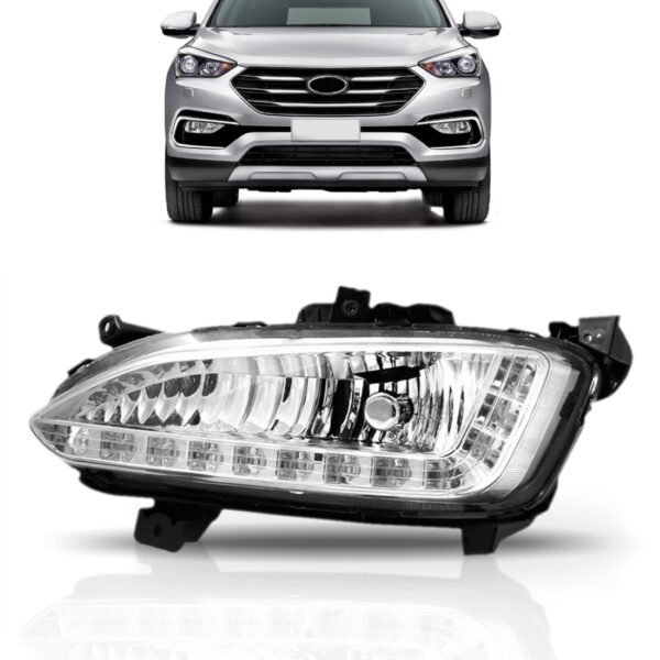 Farolete Milha Santa Fé 2014 2015 2016 2017 Sem Led 1ª Linha Lado Esquerdo