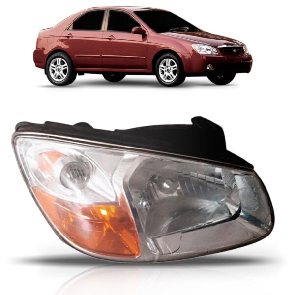 Farol Faroleteete Cerato 2006 2007 2008 Manual 1ª Linha Direito/passageiro