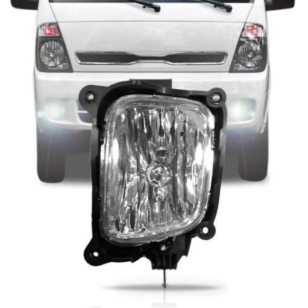 Farol Neblina Auxiliar Bongo 12 13 2014 15 16 2017 1ª Linha Cristal