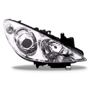 Farol Peugeot 307 2007 08 09 10 11 2012 Elétrico Com Motor Lado Direito