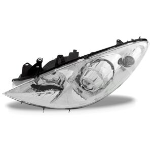 Farol Peugeot 307 2007 08 09 10 11 2012 Elétrico Com Motor Lado Esquerdo