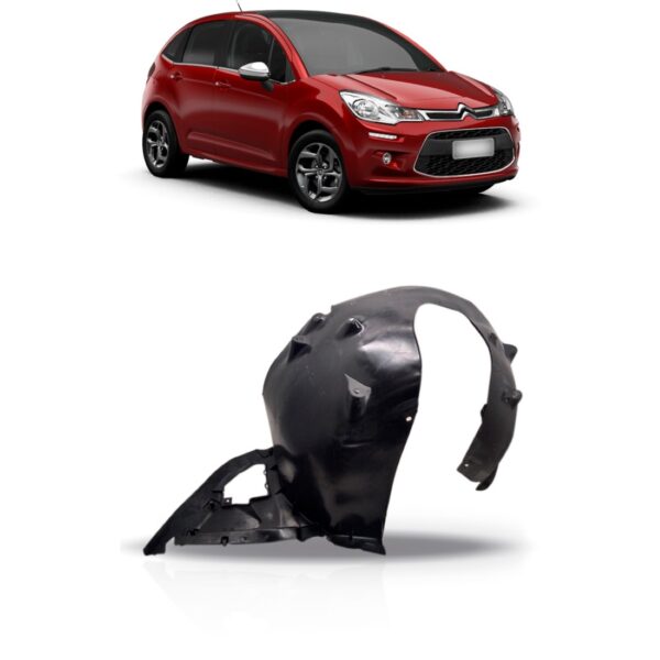 Parabarro Dianteiro C3 2013 2014 2015 2016 2017 2018 Lado Direito