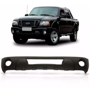 Spoiler Dianteiro Para Ranger 2005 2006 2007 2008 2009 Preto