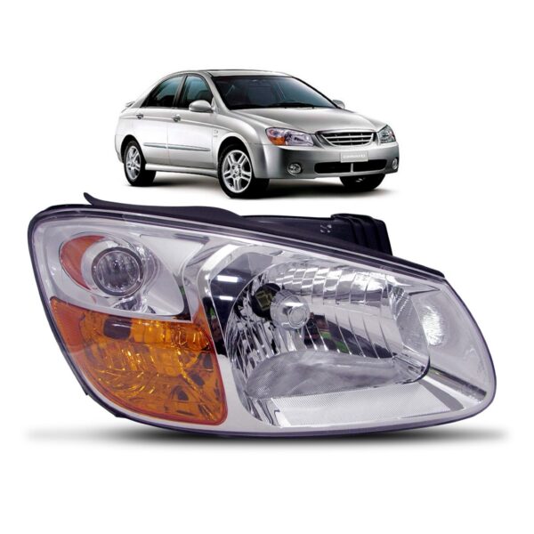 Farol Para Kia Cerato 2006 2007 1ª Linha - Direito/passageiro