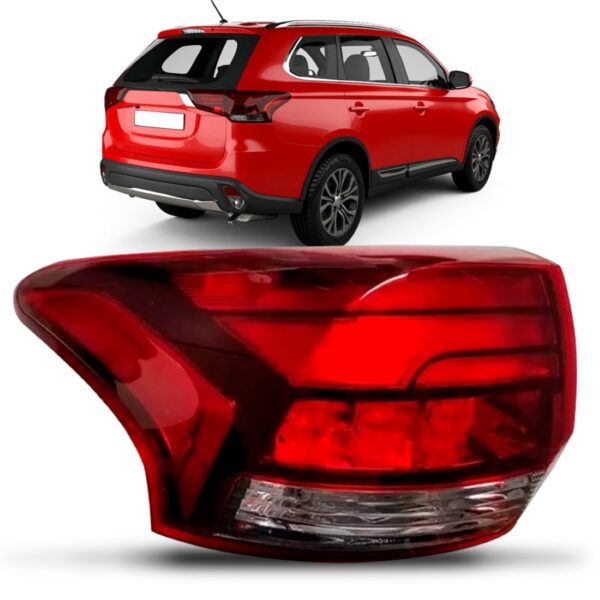 Lanterna Outlander 2016 2017 2018 2019 Com Led 1ª Linha Esquerdo Bicolor