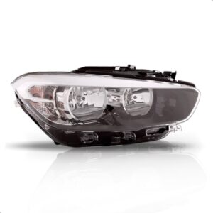 Farol Para Bmw Serie 1 2016 A 2018 Eletrico Com Led C/ Friso Lado Direito