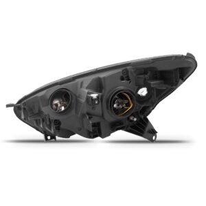 Farol Renault Captur 2017 A 2018 Foco Duplo Mascara Cromada Lado Direito