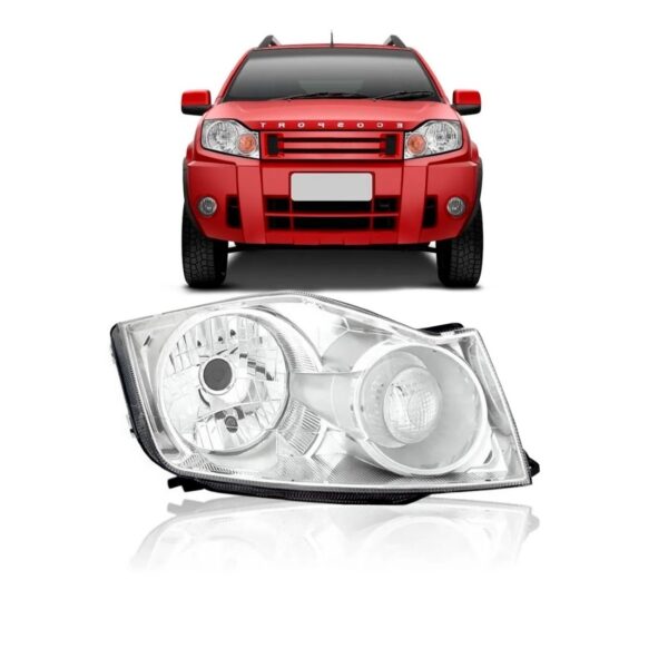 Farol Ecosport 2008 2009 2010 2011 2012 Cromado 1ª Linha Direito/passageiro