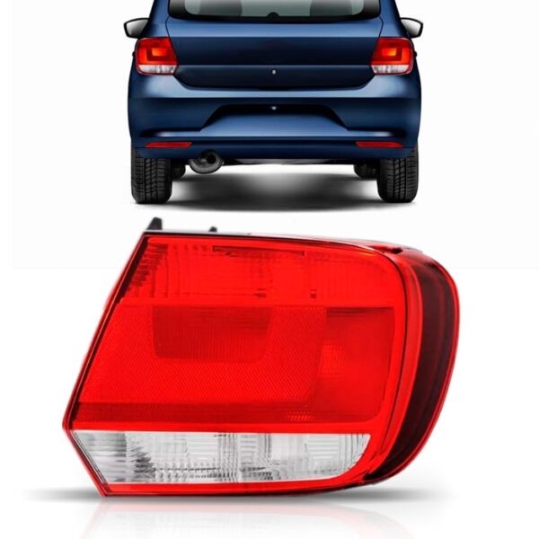 Sinaleira Traseira Gol G6 12 13 14 15 16 Borda Fumê Lado Direito