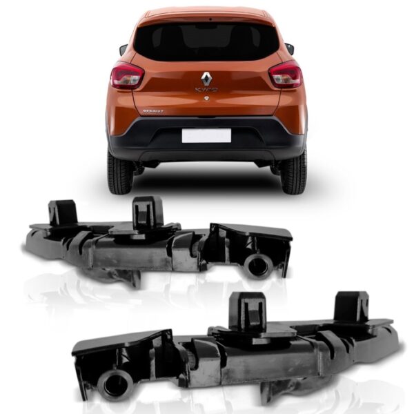 Suporte Guia  Parachoque Traseiro Kwid 2017 Á 2018 Lado Esquerdo