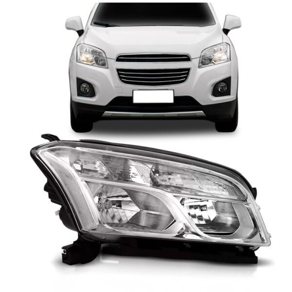 Farol Principal Tracker 2014 2015 2016 Dianteiro. 1ª Linha Direito/passageiro