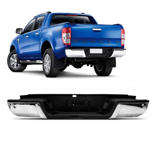 Parachoque Traseiro Ranger 2013/22 C/furo Sensor 1a Linha