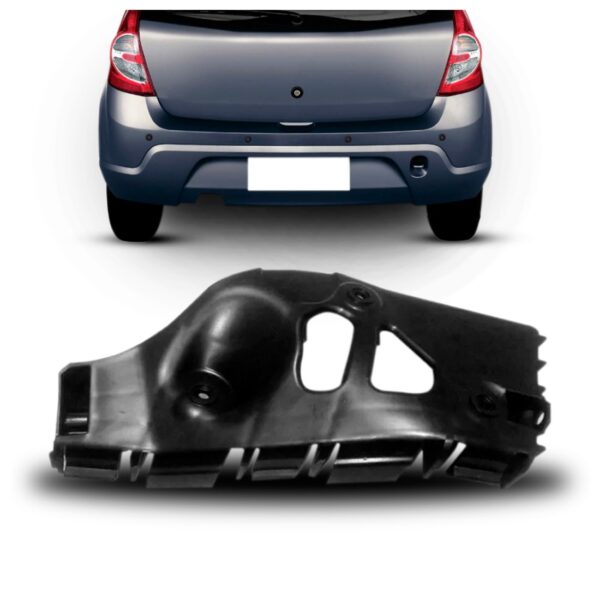 Guia Suporte Parachoque Traseiro Sandero 2008 A 2014 Lado Direito