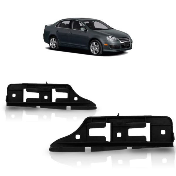 Guia Parachoque Dianteiro Jetta 2007 2008 2009 2010 Lado Esquerdo