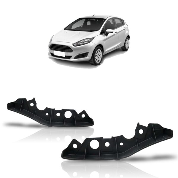 Guia Parachoque Dianteiro New Fiesta 2014 A 2018 Lado Esquerdo