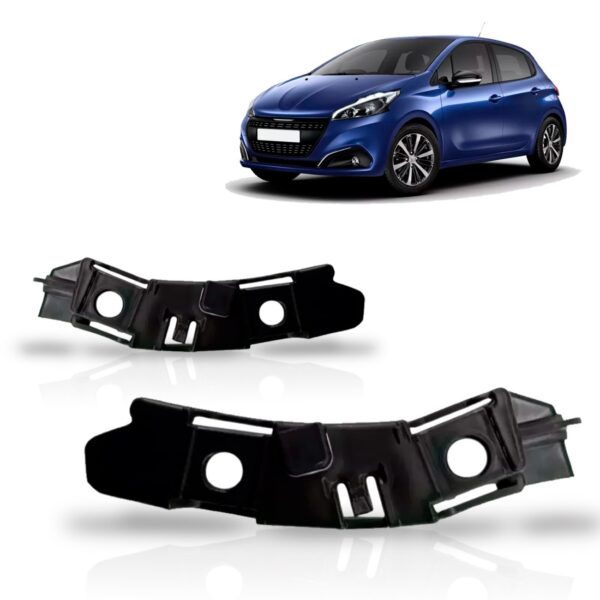 Guia Parachoque Dianteiro Peugeot 208 2012 A 2016 Lado Esquerdo