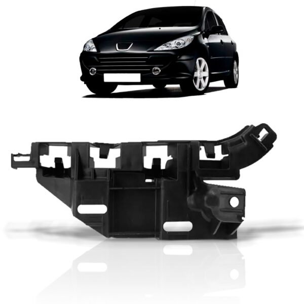 Guia Parachoque Dianteiro Peugeot 307 2007 A 2012 Lado Esquerdo