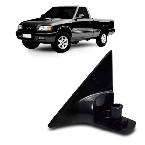 Pe De Retrovisor S10 1995 1996 1997 1998 1999 2000 Plastico Lado Esquerdo
